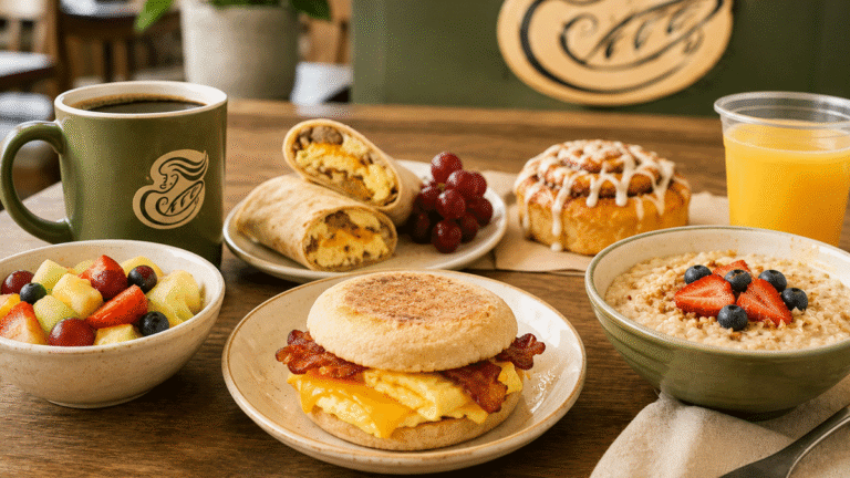 panera breakfast menu